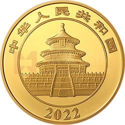 2022版熊貓貴金屬紀(jì)念幣100克圓形金質(zhì)紀(jì)念幣