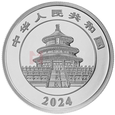 2024版熊貓30克精制鉑質(zhì)紀(jì)念幣